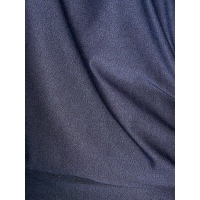 Modna sukienka z rękawem kimono niebieski/ indygo melanż